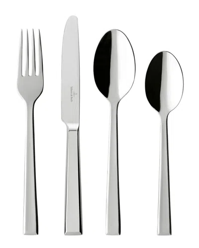 Villeroy & Boch Victor 46pc Place Set In Silver