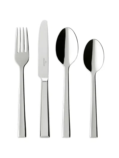 Villeroy & Boch Victor Cutlery Set (six-person Setting) In Silver