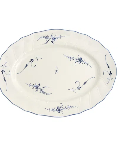 Villeroy & Boch Vieux Luxembourg Oval Platter In White
