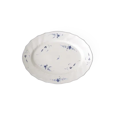 Villeroy & Boch Vieux Luxembourg Oval Platter In White