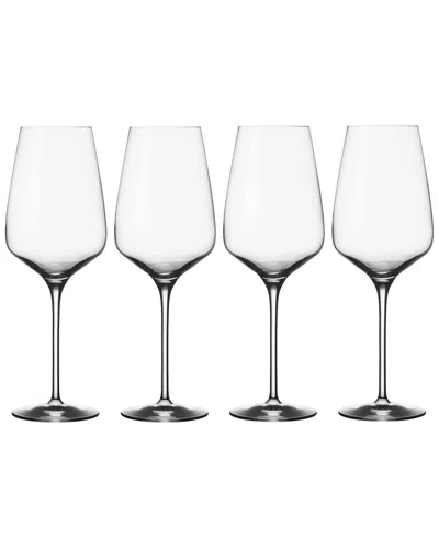 Villeroy & Boch Voice Basic Glass Red Wine Set Of 4 In Transparent