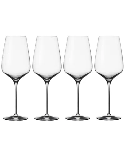 Villeroy & Boch Voice Basic Glass Red Wine Set Of 4 In Clear