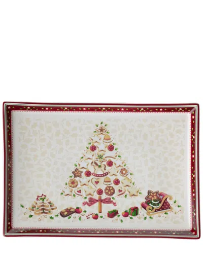 Villeroy & Boch Winter Bakery Delight Pastry Plate (40cm) In 白色