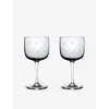 Villeroy & Boch Winter Glow Crystal-glass Wine Glasses Set Of Two