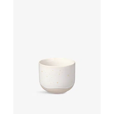 Villeroy & Boch Winter Glow Star-pattern Porcelain Cup 9cm In White