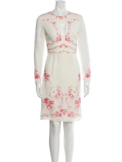 Pre-owned Vilshenko Silk Knee-length Dress In Multi