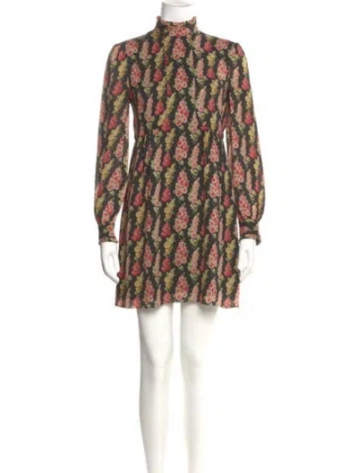 Pre-owned Vilshenko Silk Mini Dress In Pink