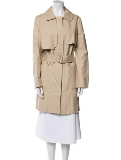 Pre-owned Vilshenko Trench Coat In Neutral