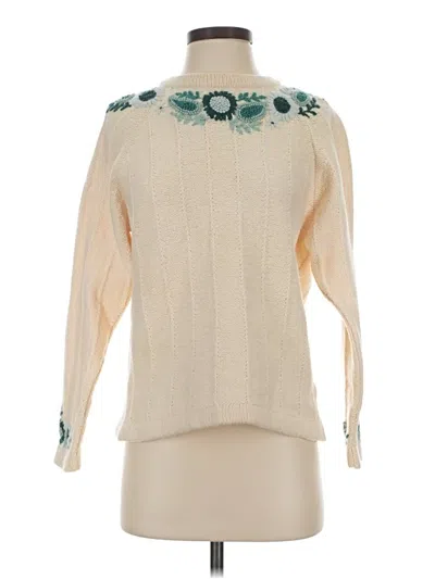 Pre-owned Vilshenko Wool Pullover Sweater In Ivory