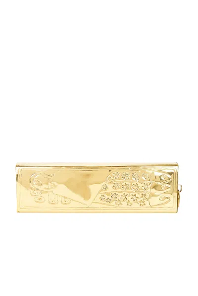 Vin. Sardine Clutch In Gold