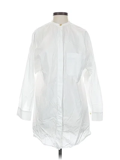 Pre-owned Vince 3/4 Sleeve Blouse In White