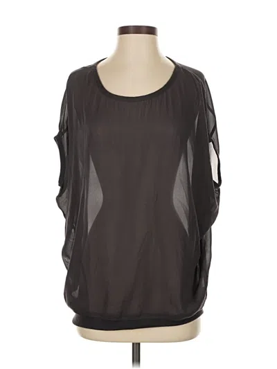 Pre-owned Vince 3/4 Sleeve T-shirt In Black