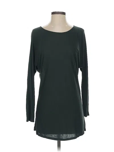 Pre-owned Vince 3/4 Sleeve T-shirt In Green