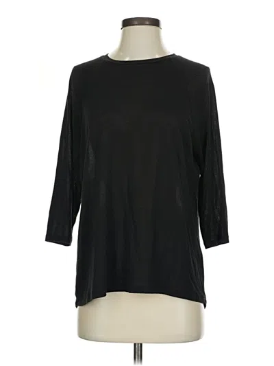 Pre-owned Vince 3/4 Sleeve T-shirt In Black