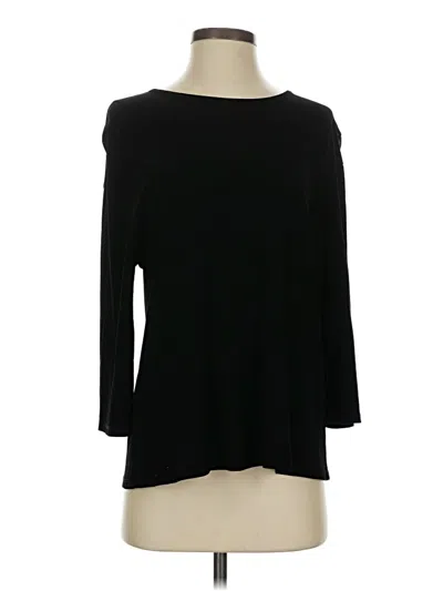Pre-owned Vince 3/4 Sleeve T-shirt In Black