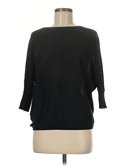 Pre-owned Vince 3/4 Sleeve T-shirt In Black