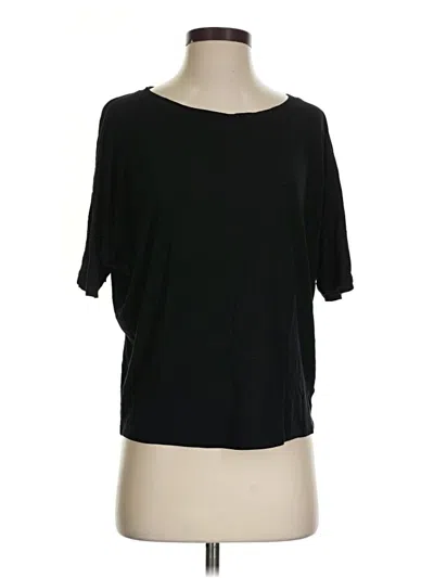 Pre-owned Vince 3/4 Sleeve T-shirt In Black