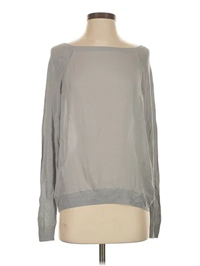 Pre-owned Vince 3/4 Sleeve T-shirt In Gray