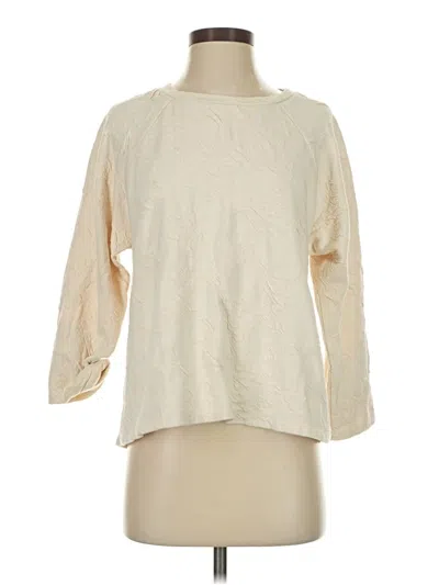 Pre-owned Vince 3/4 Sleeve T-shirt In White