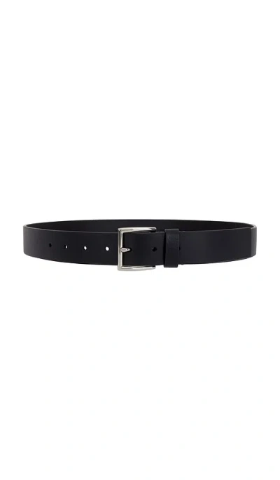 Vince 35mm Flat Belt In Black