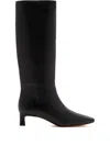 Vince 40mm Harlan Square-heel Boots In Black