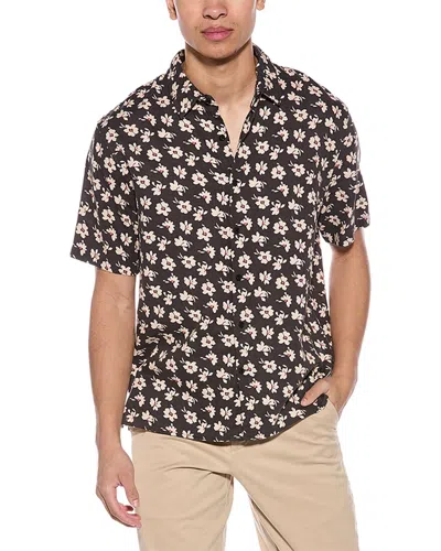 VINCE VINCE ABSTRACT DAISIES SHIRT