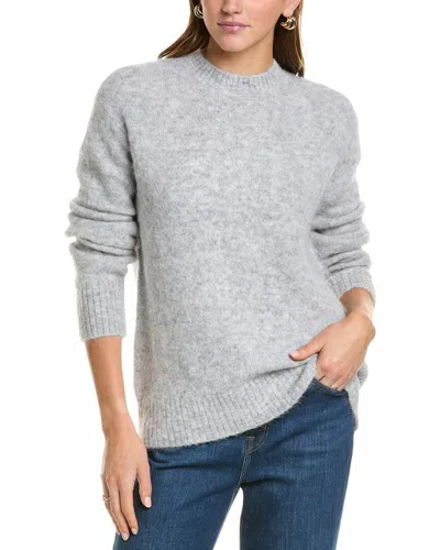Vince Alpaca-blend Sweater In Grey