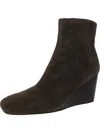 VINCE ANDY WOMENS LEATHER SQUARE TOE ANKLE BOOTS
