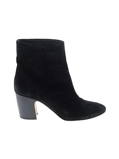 Pre-owned Vince Ankle Boots In Black