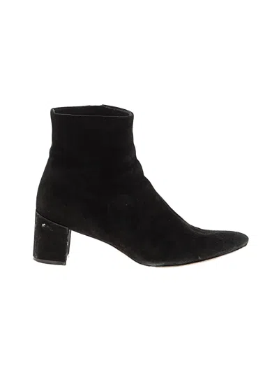Pre-owned Vince Ankle Boots In Black
