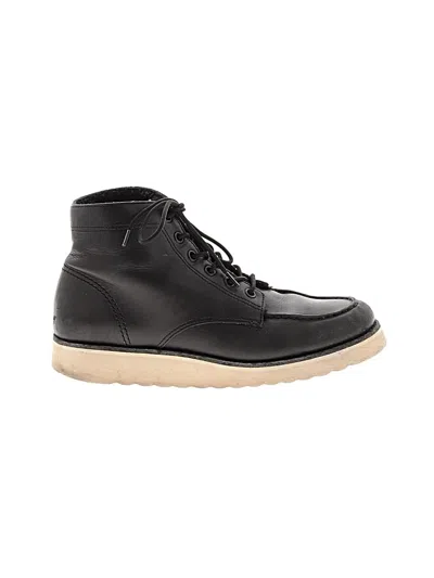 Pre-owned Vince Ankle Boots In Black