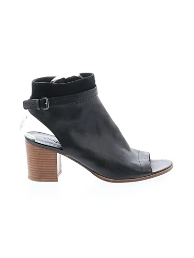 Pre-owned Vince Ankle Boots In Black
