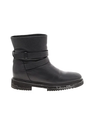 Pre-owned Vince Ankle Boots In Black