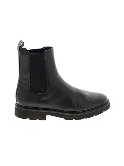 Pre-owned Vince Ankle Boots In Black