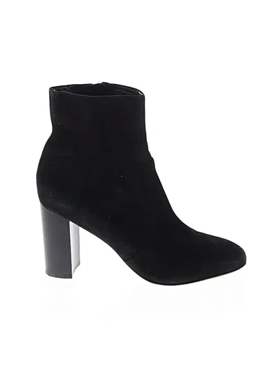 Pre-owned Vince Ankle Boots In Black