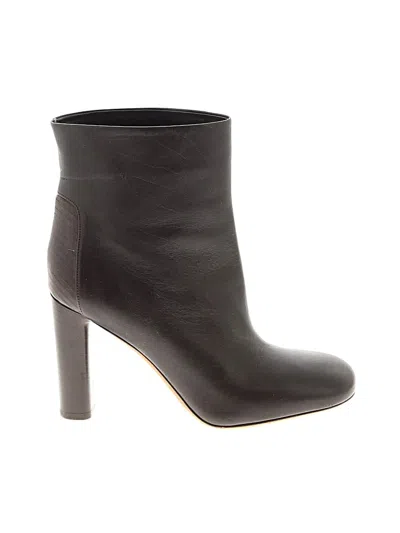 Pre-owned Vince Ankle Boots In Brown