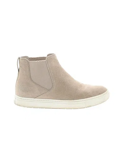 Pre-owned Vince Ankle Boots In Tan