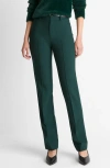 Vince Ankle Cigarette Pants In Green