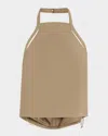 Vince Apron Halter Top In Oak Moss
