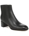 Vince Arabel Leather Short Boot In Black