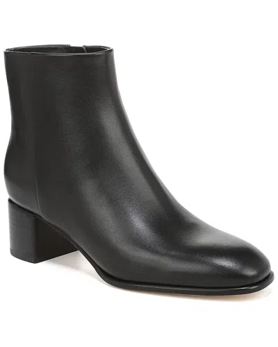 Vince Arabel Leather Short Boot In Black