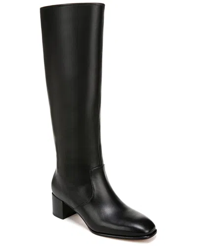 Vince Arabel Tall Leather Boot In Black