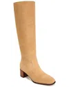 Vince Women's Arabel Tall Block Heel Boots In Beige