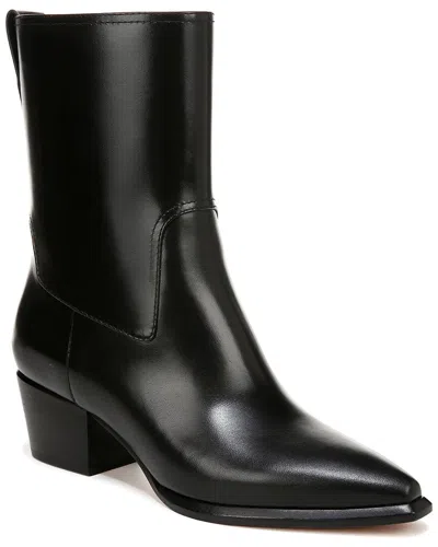 Vince Arlington Leather Boot In Black