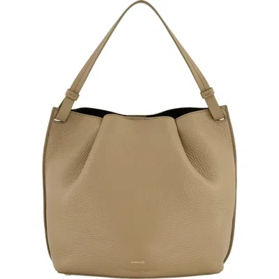 Vince Ava Leather Crossbody Bag In Nude
