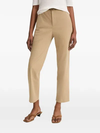 Vince Avery Stretch Trousers In Neutral