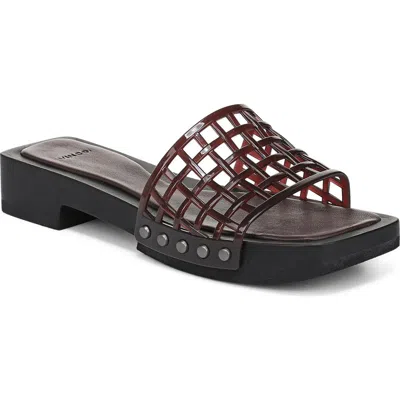 VINCE VINCE BARB JELLY SLIDE SANDAL