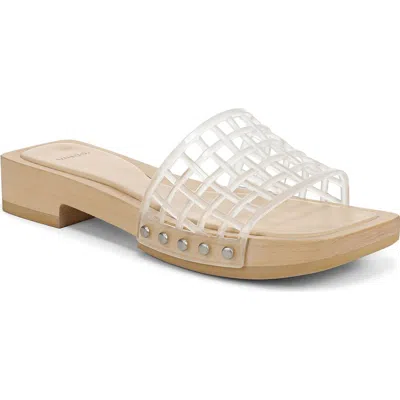 VINCE VINCE BARB JELLY SLIDE SANDAL