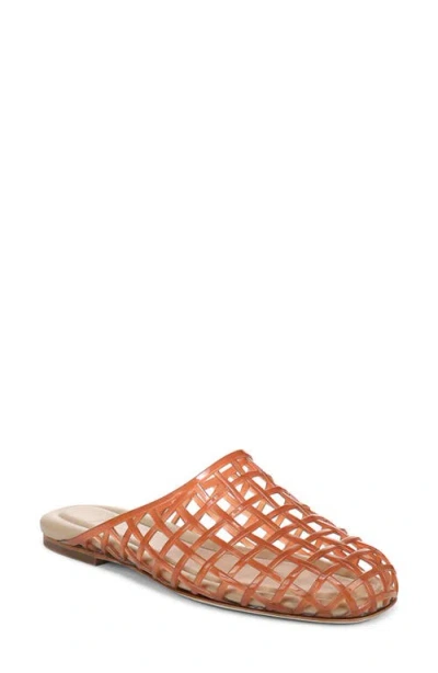 Vince Barcelona Jelly Cage Mule In Brown