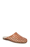 Vince Barcelona Jelly Cage Mule In Dark Amber